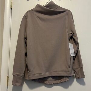 Athleta Cozy Karma Twist Neck Sweatshirt